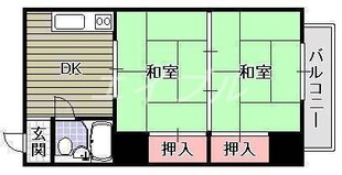 富田町共同ビルの物件間取画像